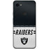 NFL Las Vegas Raiders White Striped Google Pixel 3a XL Skin